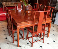 Ensemble 1 table + 6 chaises