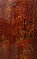 ARMOIRE ANCIENNE CHINOISE POLYCHROMIES