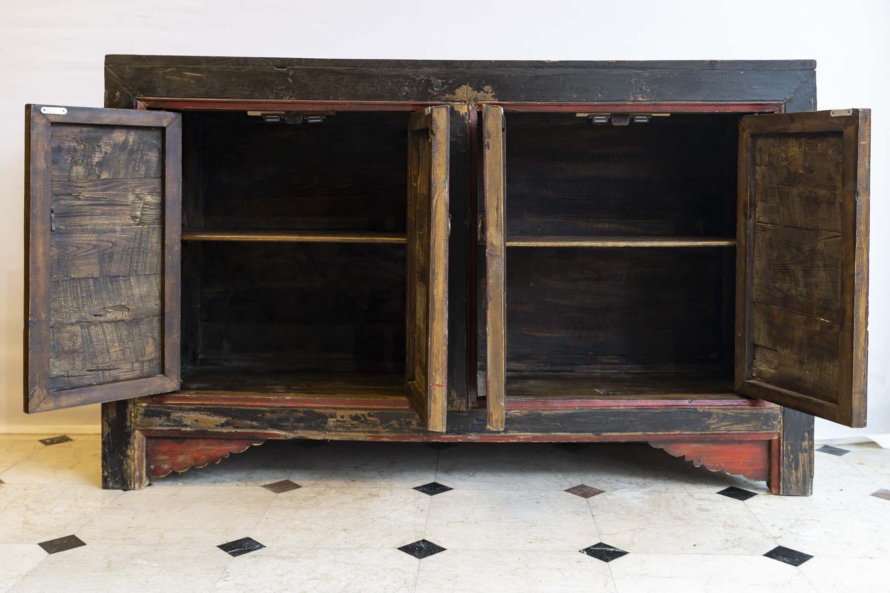 Buffet 4 portes ancien chinois