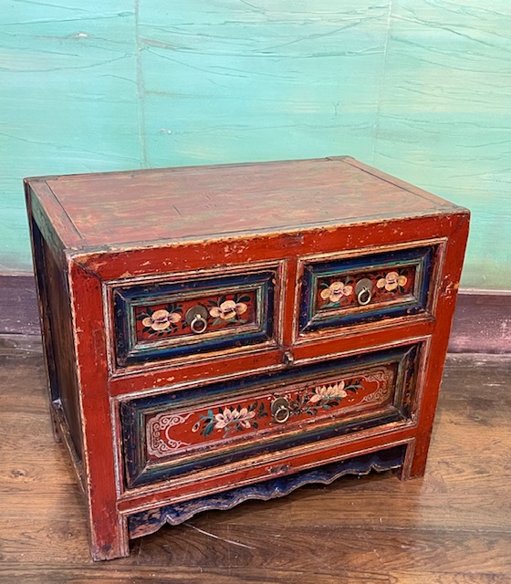Commode ancienne chinoise 3 tiroirs