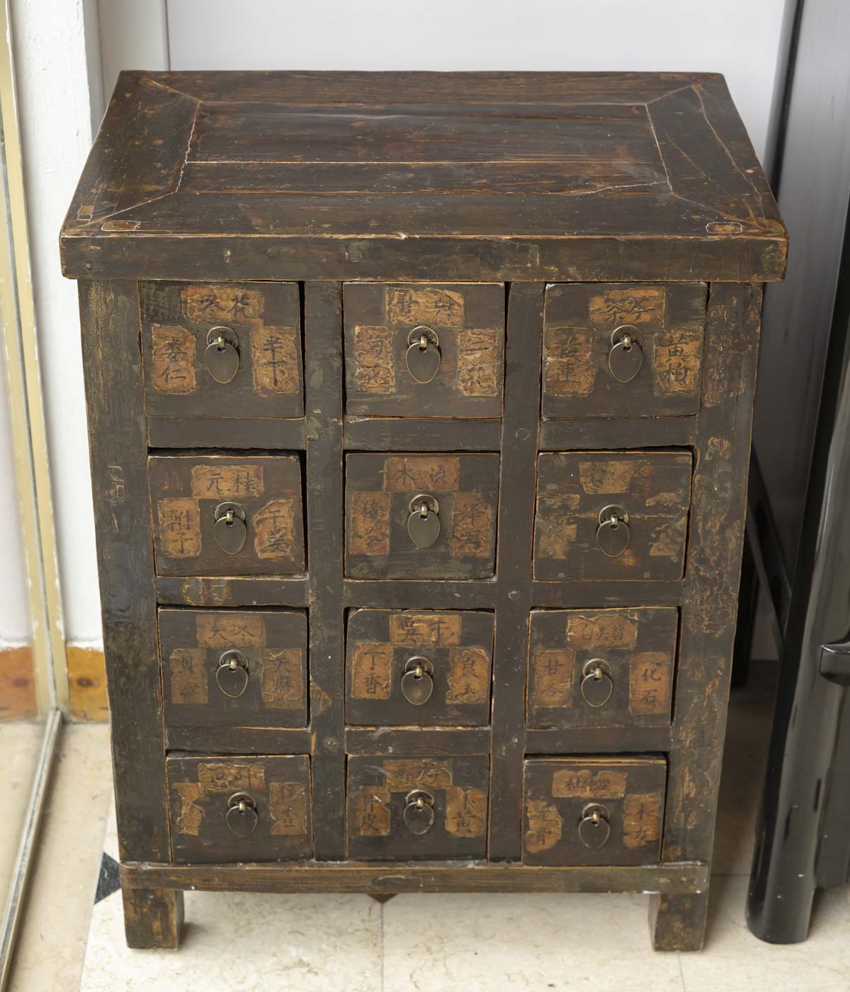 Meuble d’apothicaire ancien chinois
