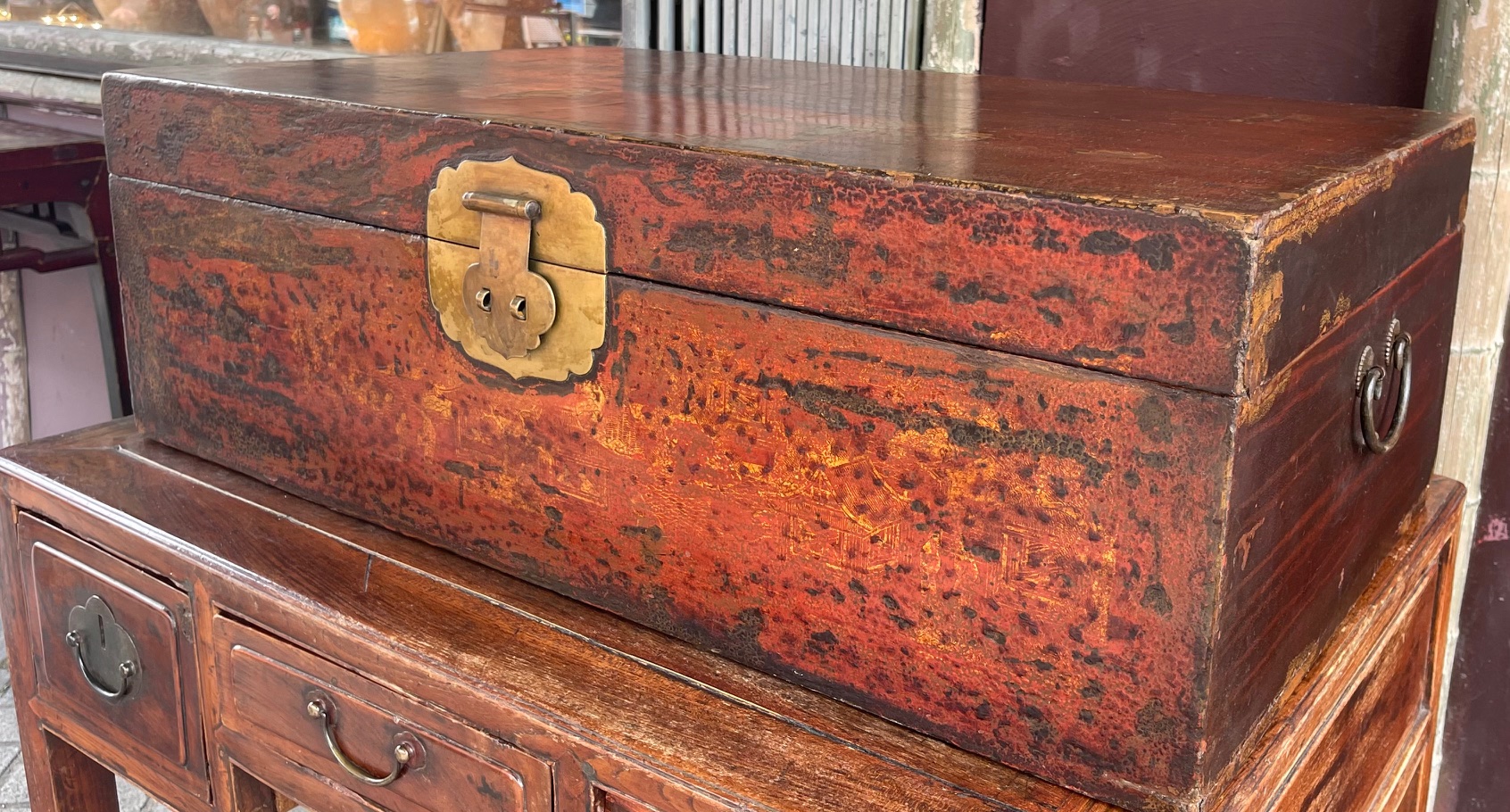 Malle ancienne chinoise