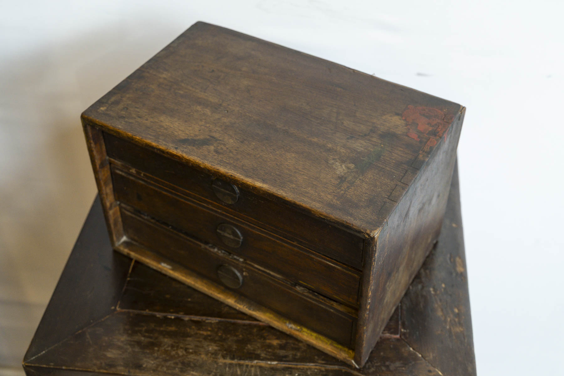 Coffret ancien chinois 3 tiroirs