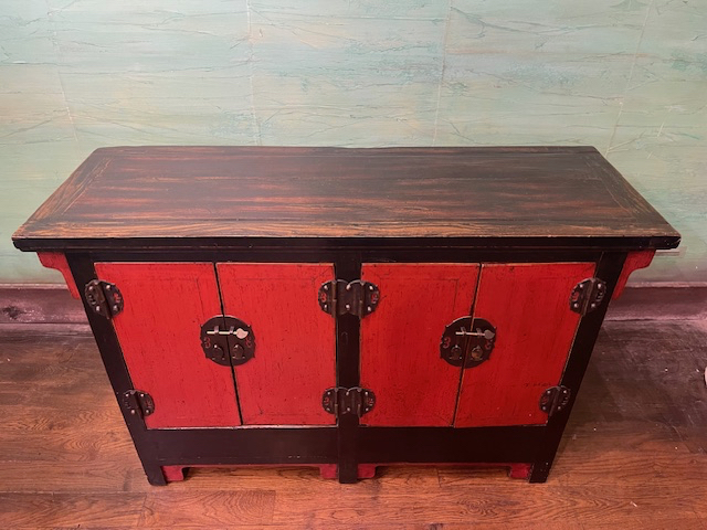 Buffet ancien chinois 4 portes