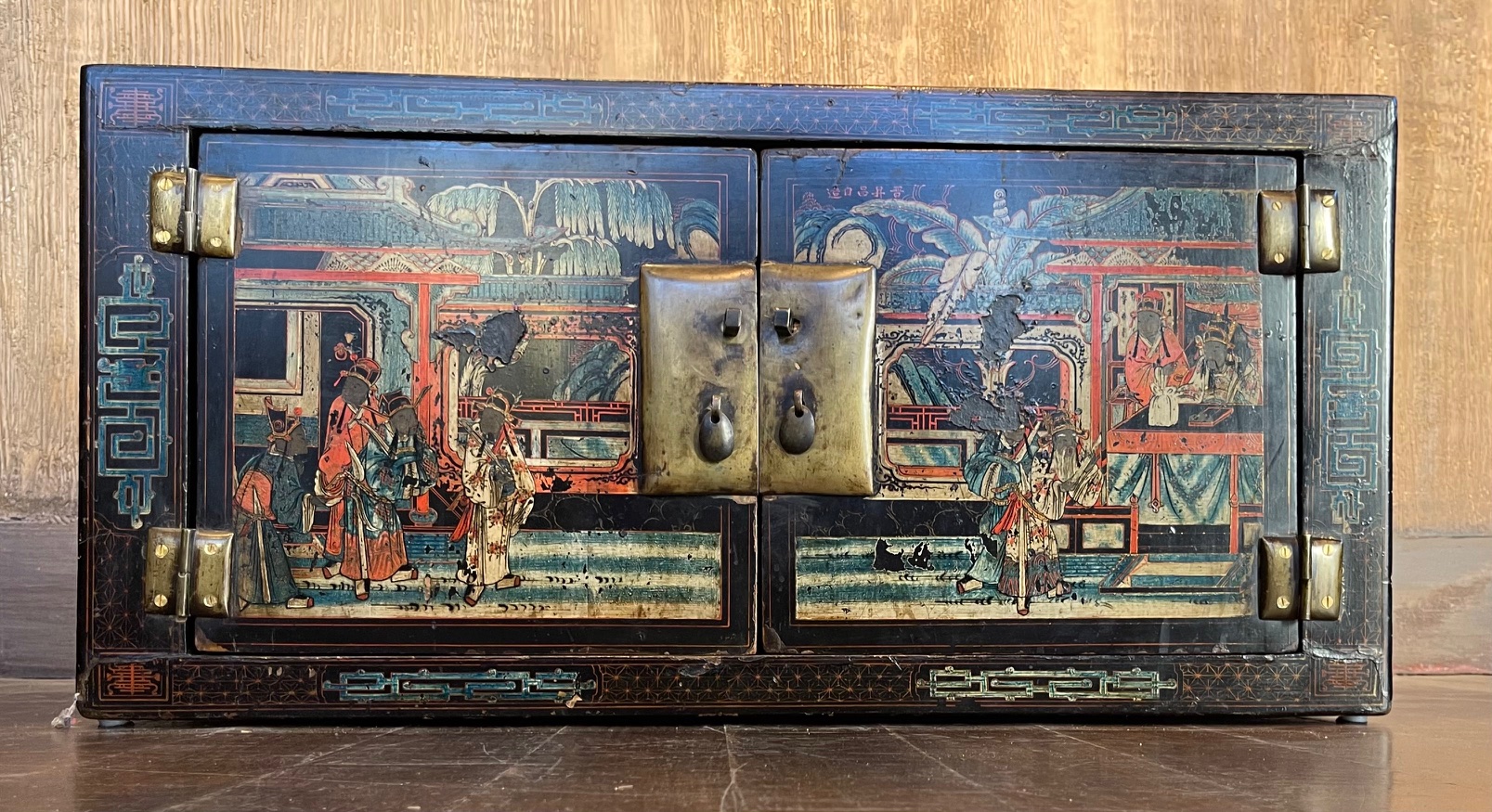 Coffre ancien chinois