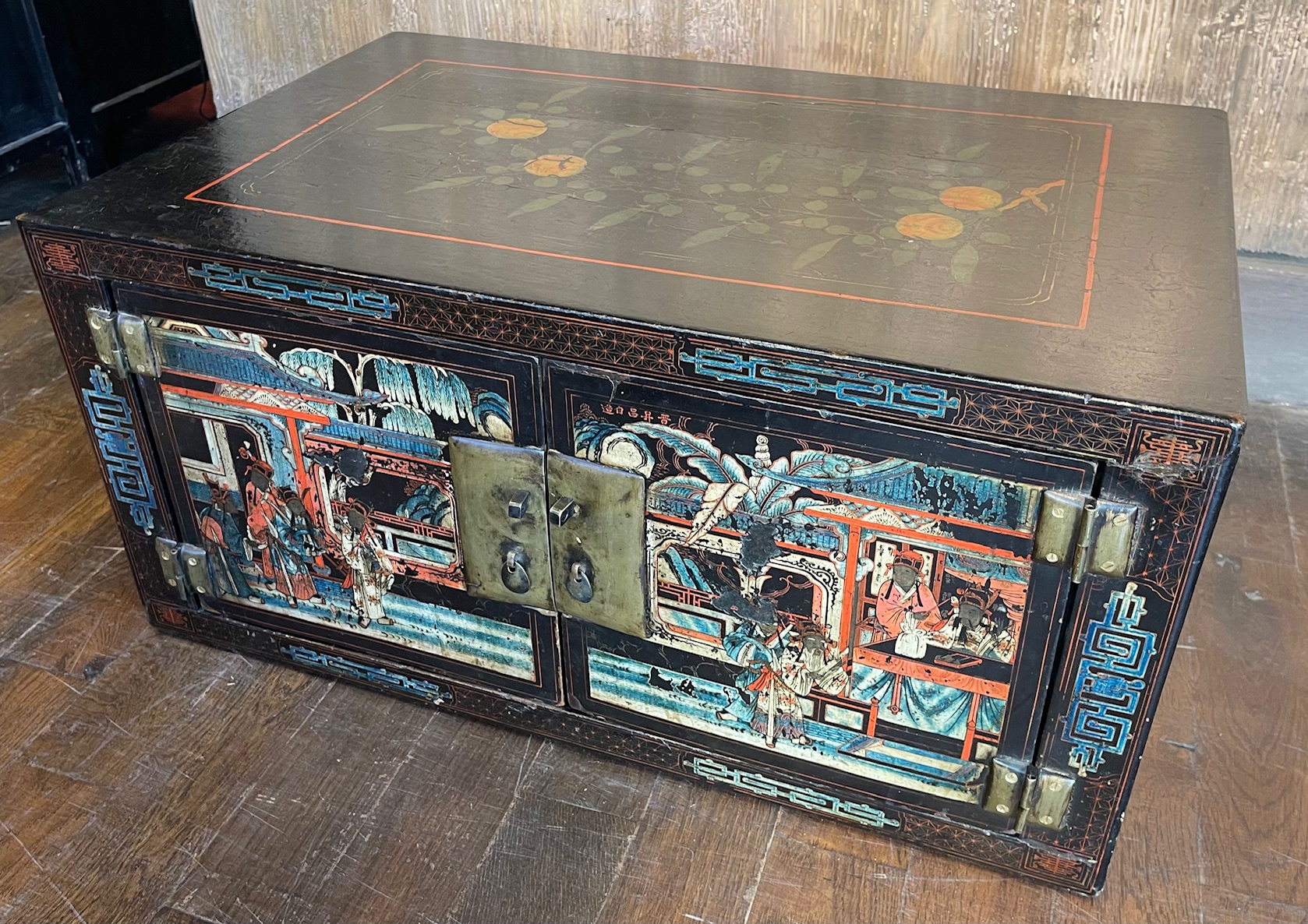 Coffre ancien chinois