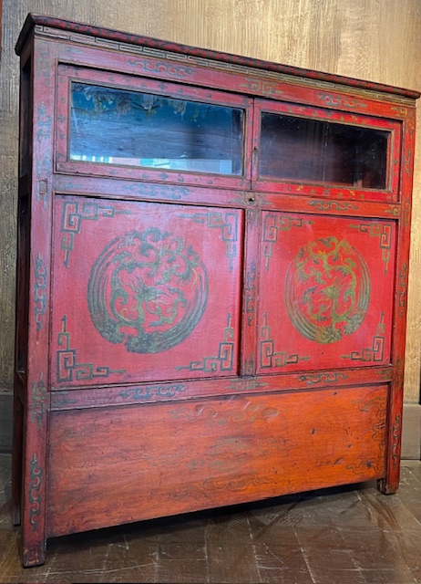Meuble ancien tibétain