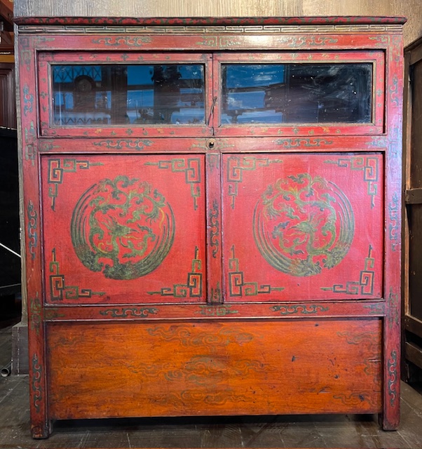 Meuble ancien tibétain