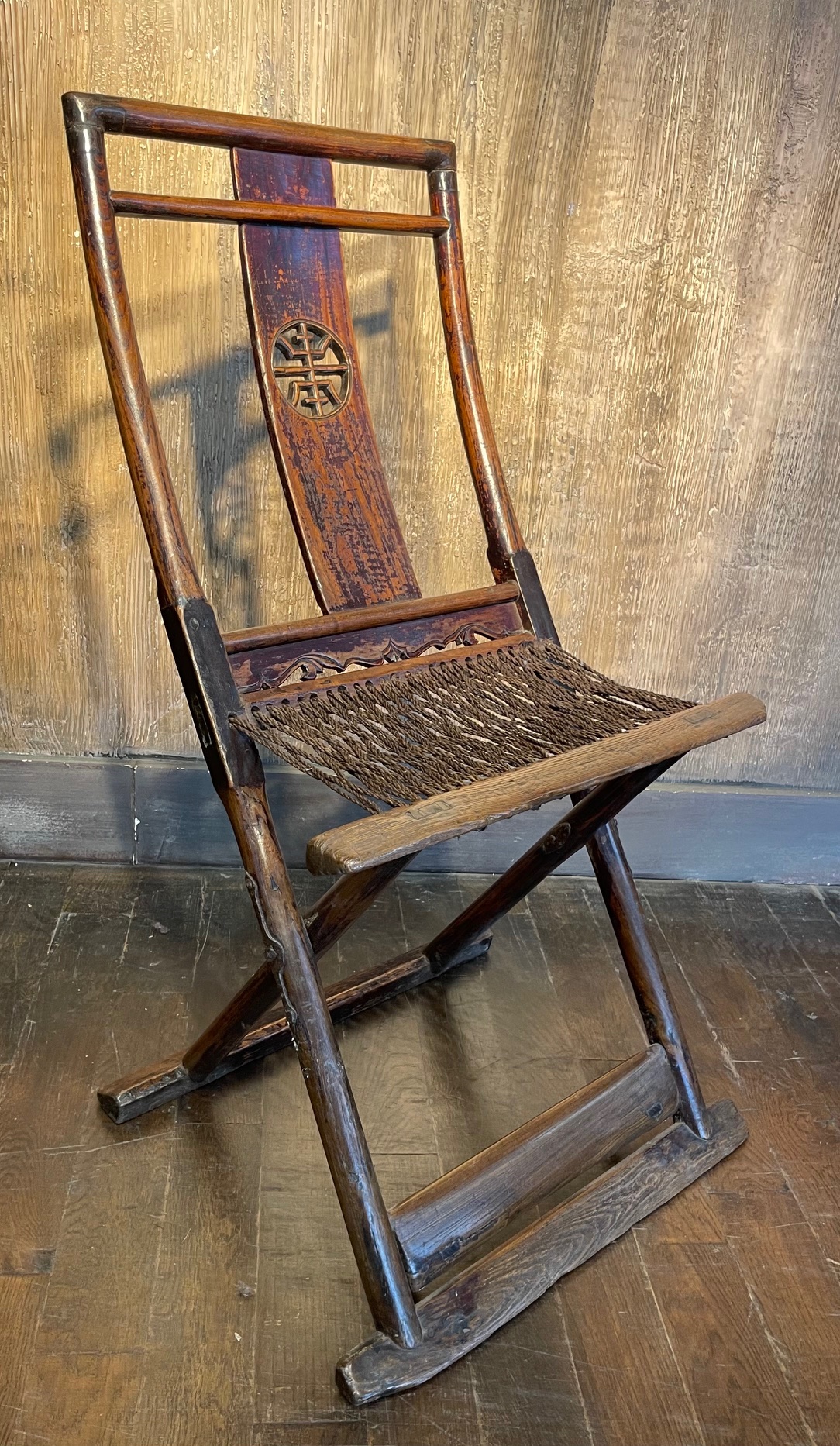 CHAISE PLIANTE ANCIENNE CHINOISE